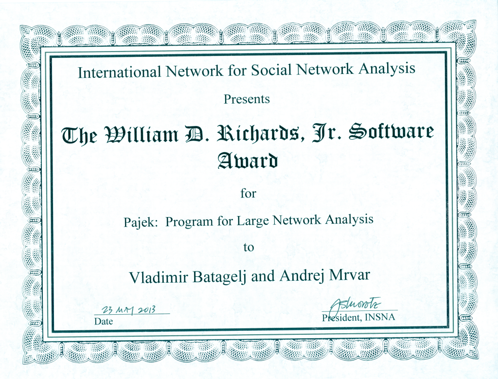 Richards Software Award 2013